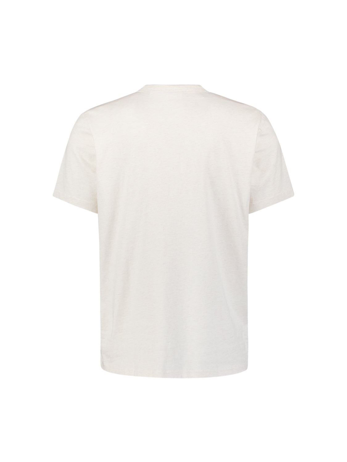Melange T-shirt with button closure | Kit Melange