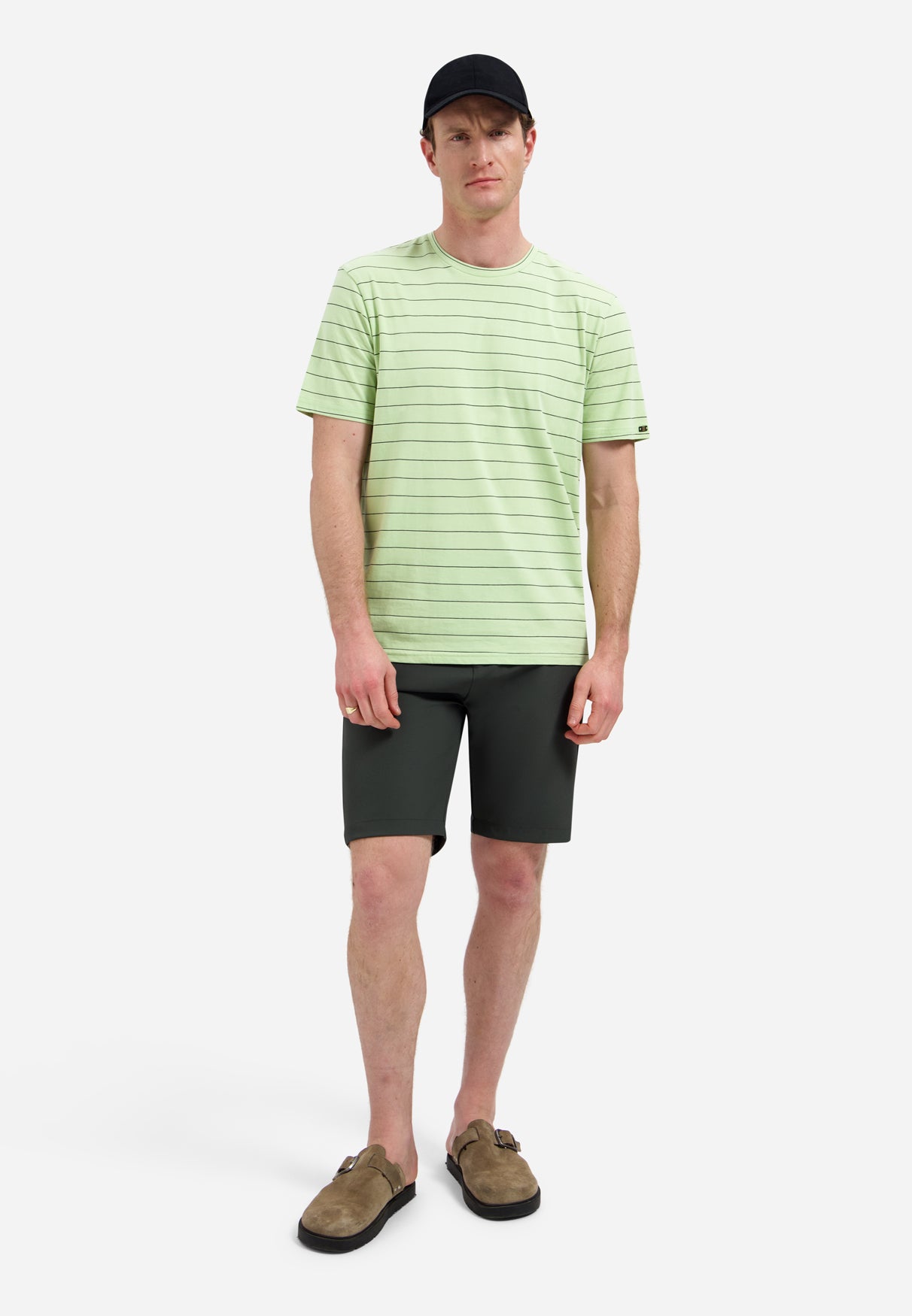 Striped T-shirt | Green