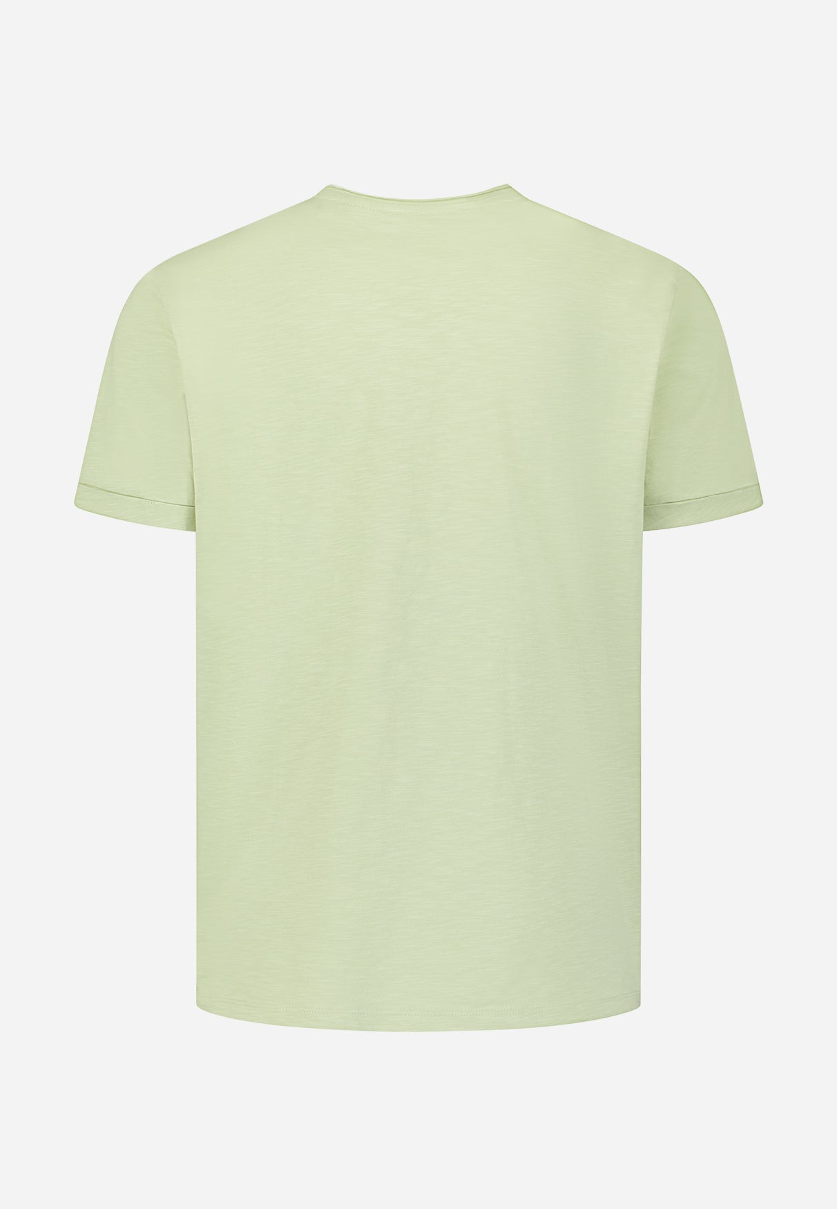 Slub-T-Shirt mit Rundhalsausschnitt | Green