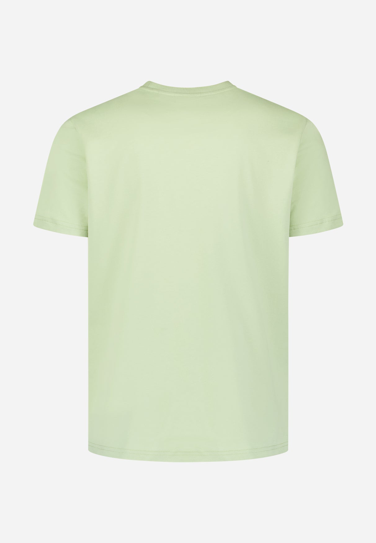 Peached-T-Shirt mit Rundhalsausschnitt | Green
