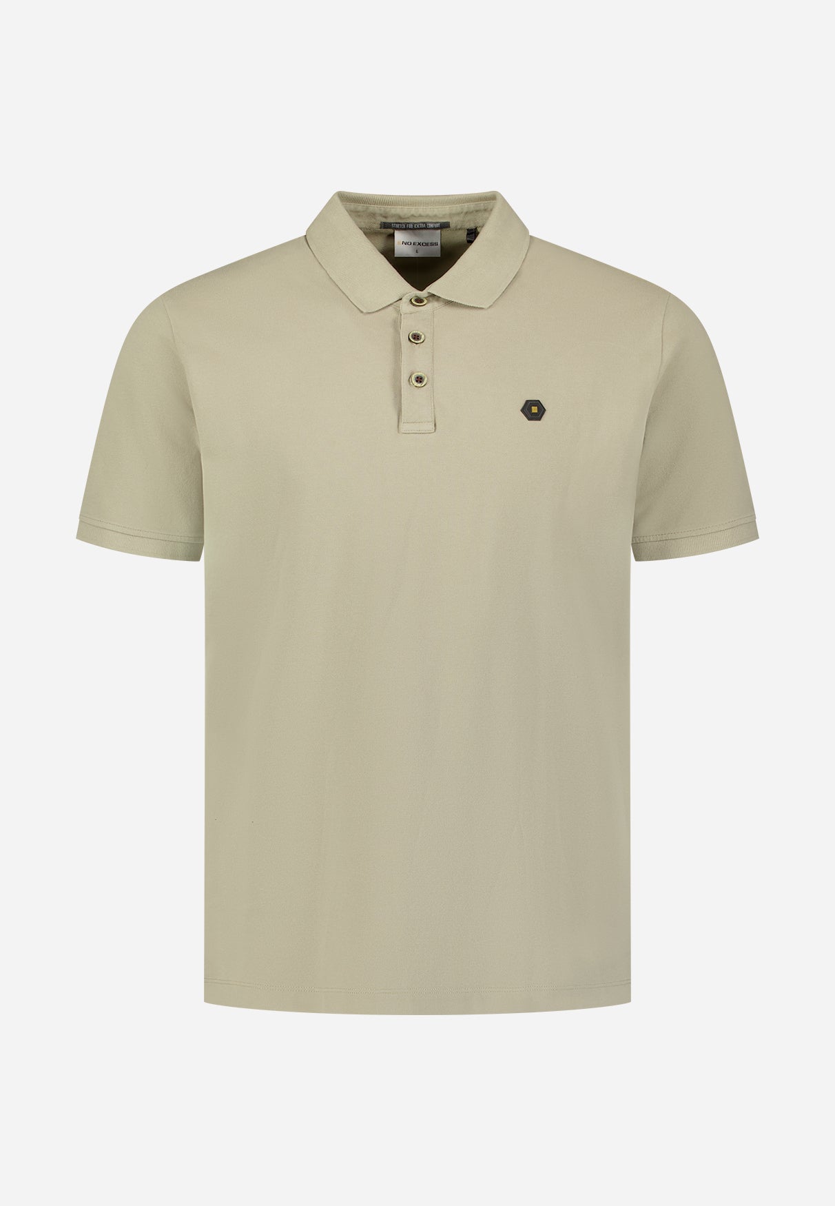 Basic polo shirt | Taupe