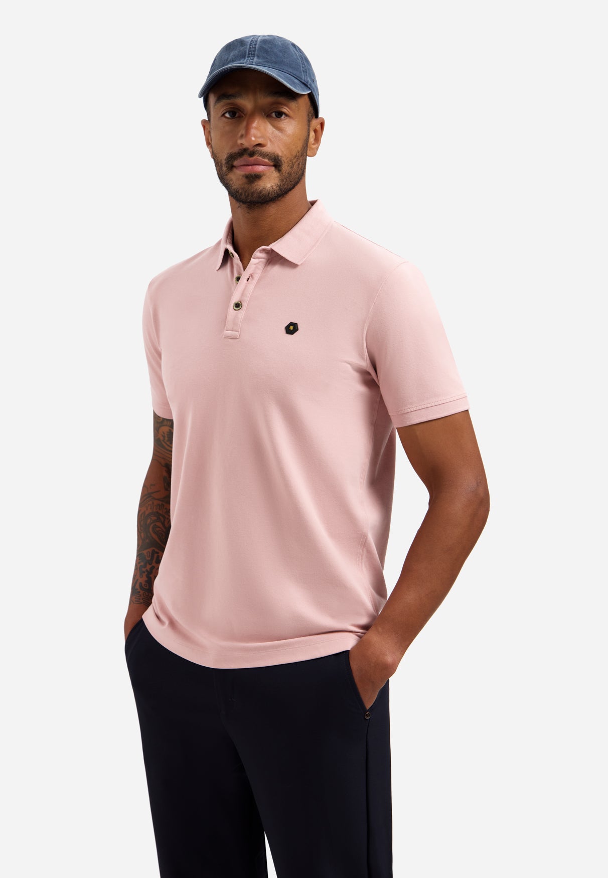 Basic polo shirt | Light Mauve