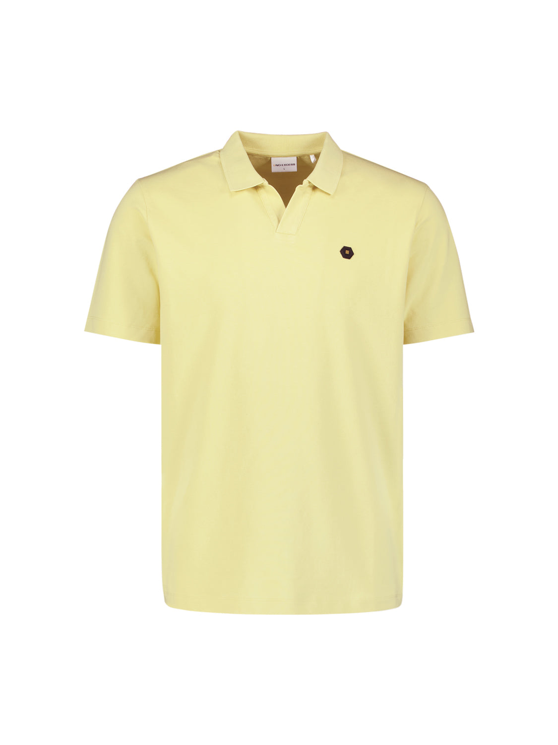 Polo mit V-Ausschnitt | Yellow