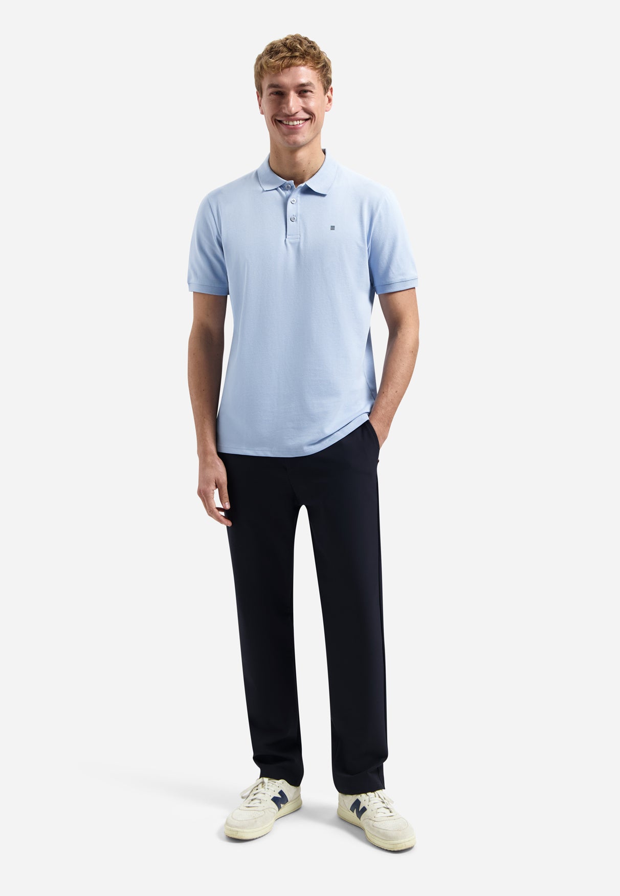 Basic-Poloshirt | Blue