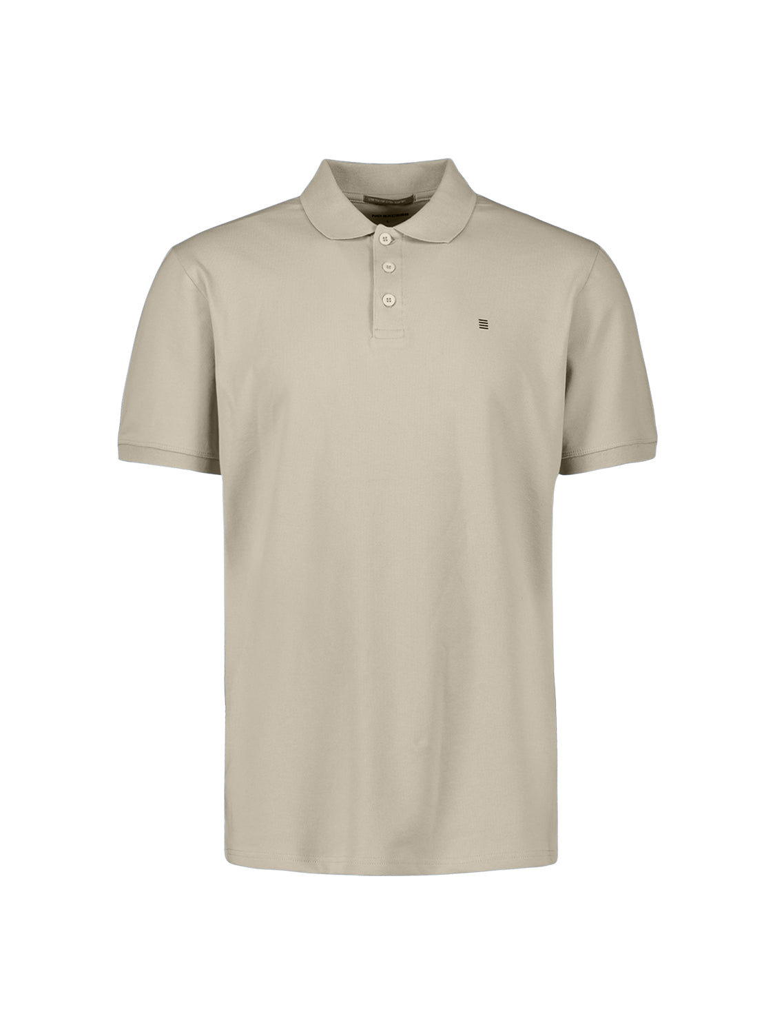 Basic-Poloshirt | Taupe