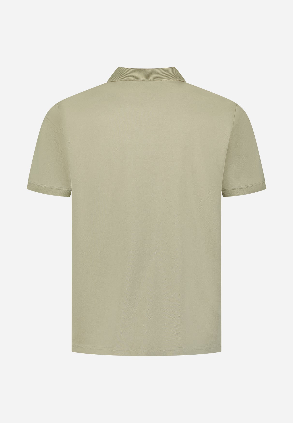 Basic-Poloshirt | Taupe