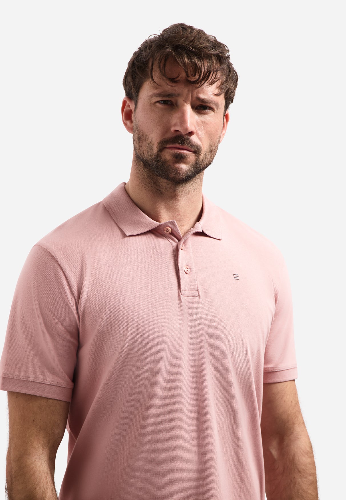 Basic-Poloshirt | Light Mauve