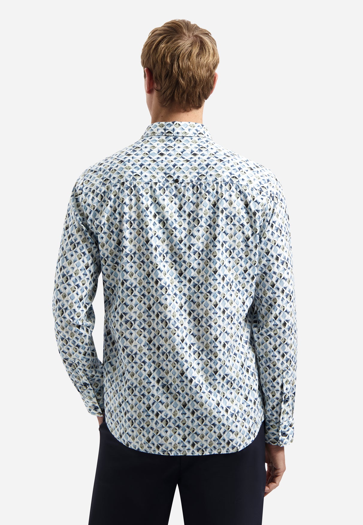 All-over print shirt | Blue