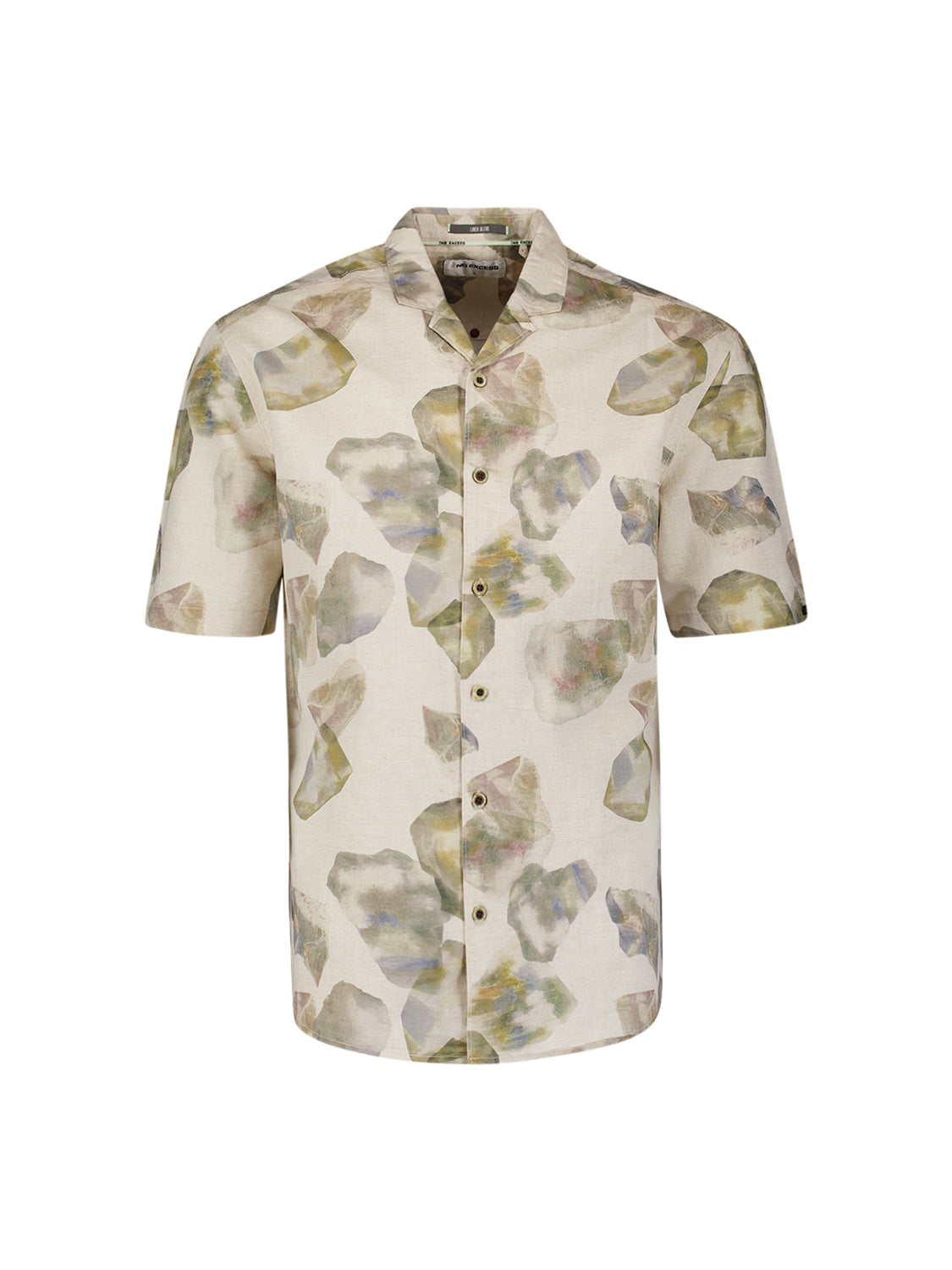 Bedrucktes Kurzarmhemd | Green