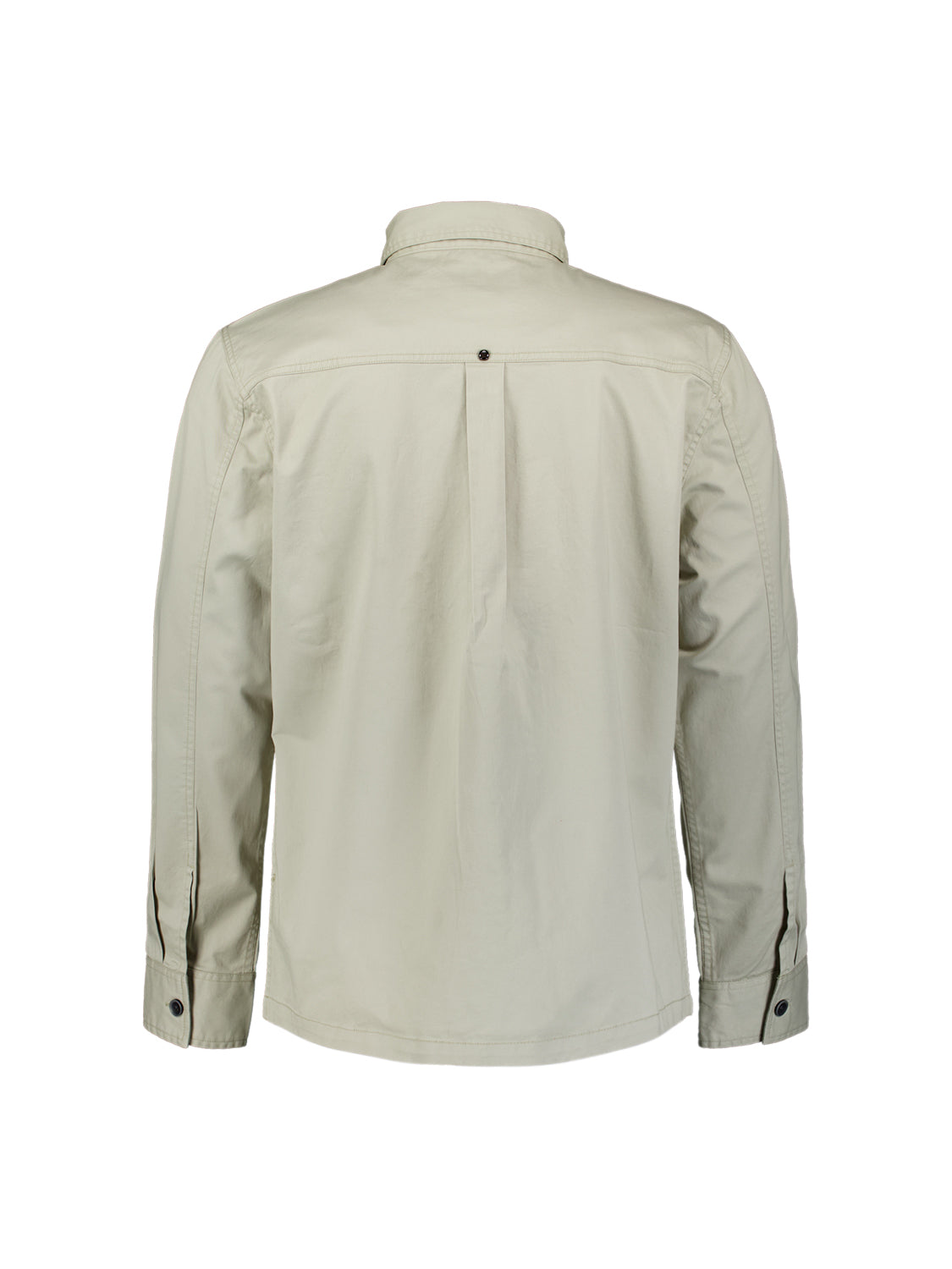 Twill-Stretch-Overshirt. | Light Moss