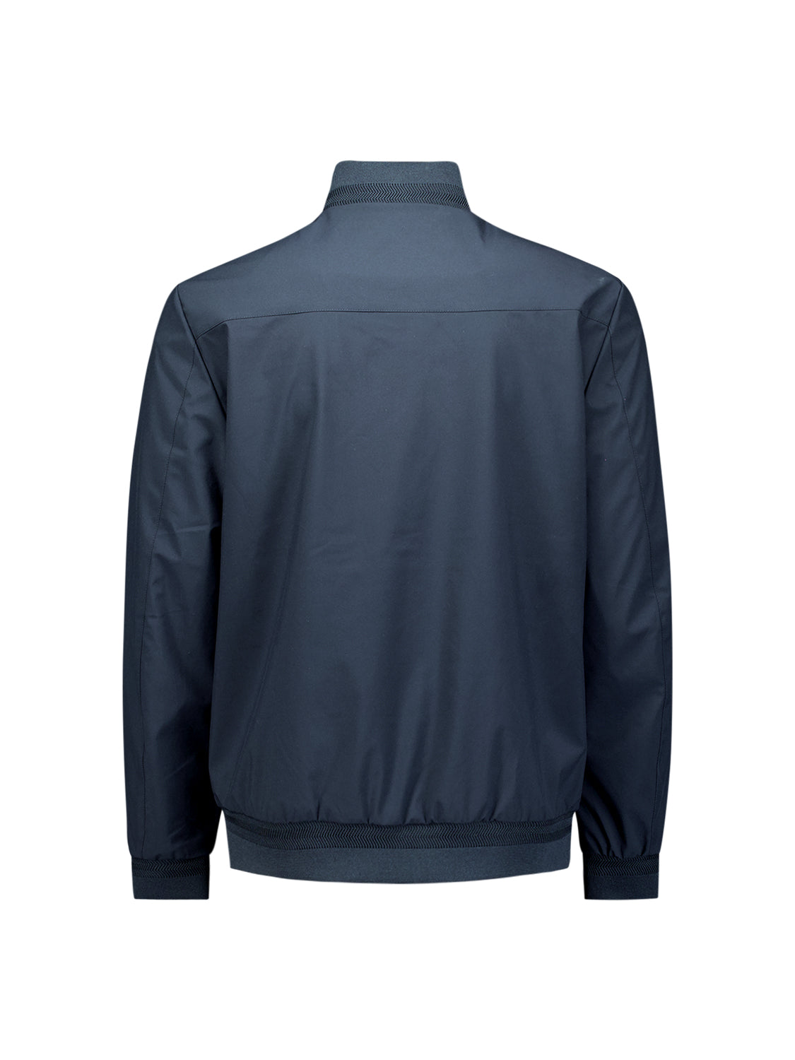 Sommerjacke mit geripptem Kragen. | Night