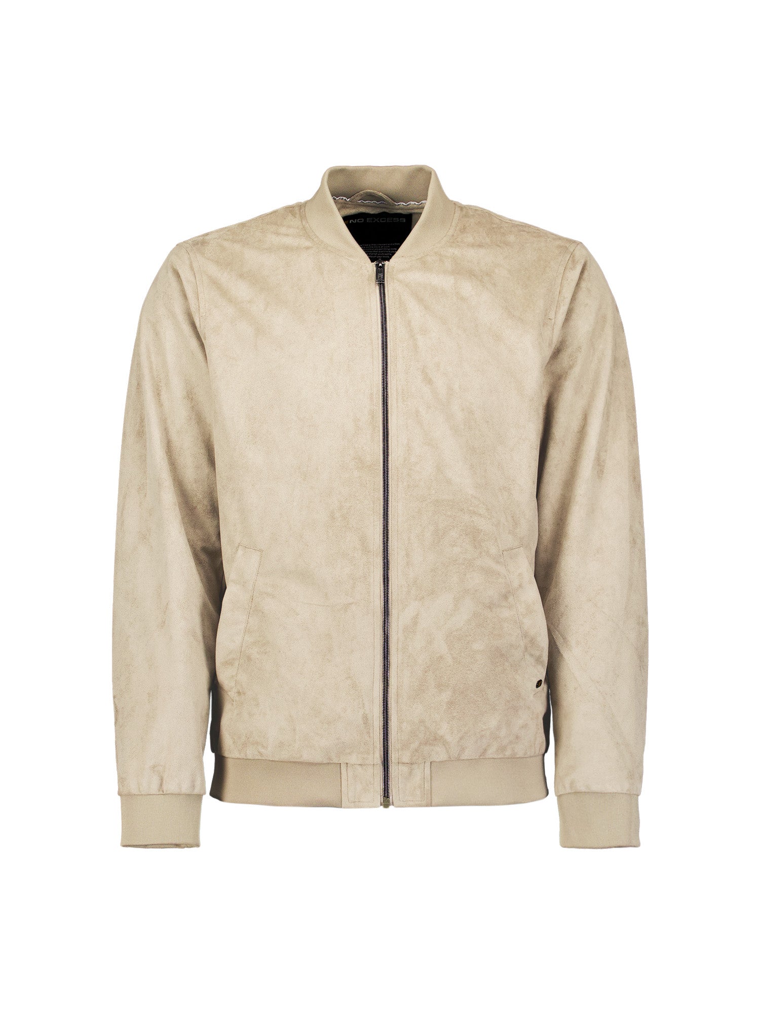 Bomberjacke in Wildlederoptik | Light Moss