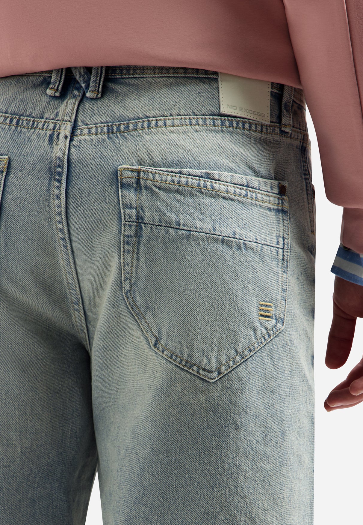 Lässige Jeansshorts | Stone Used Denim