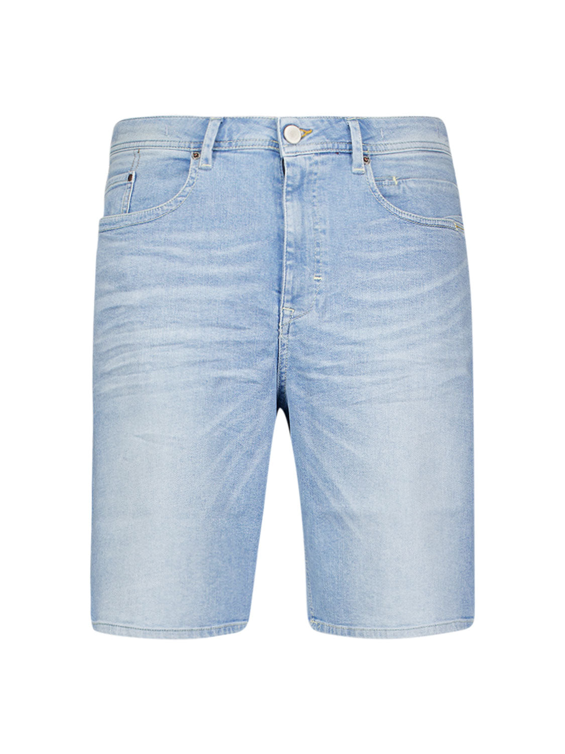 Lässige Jeansshorts | Bleach Denim