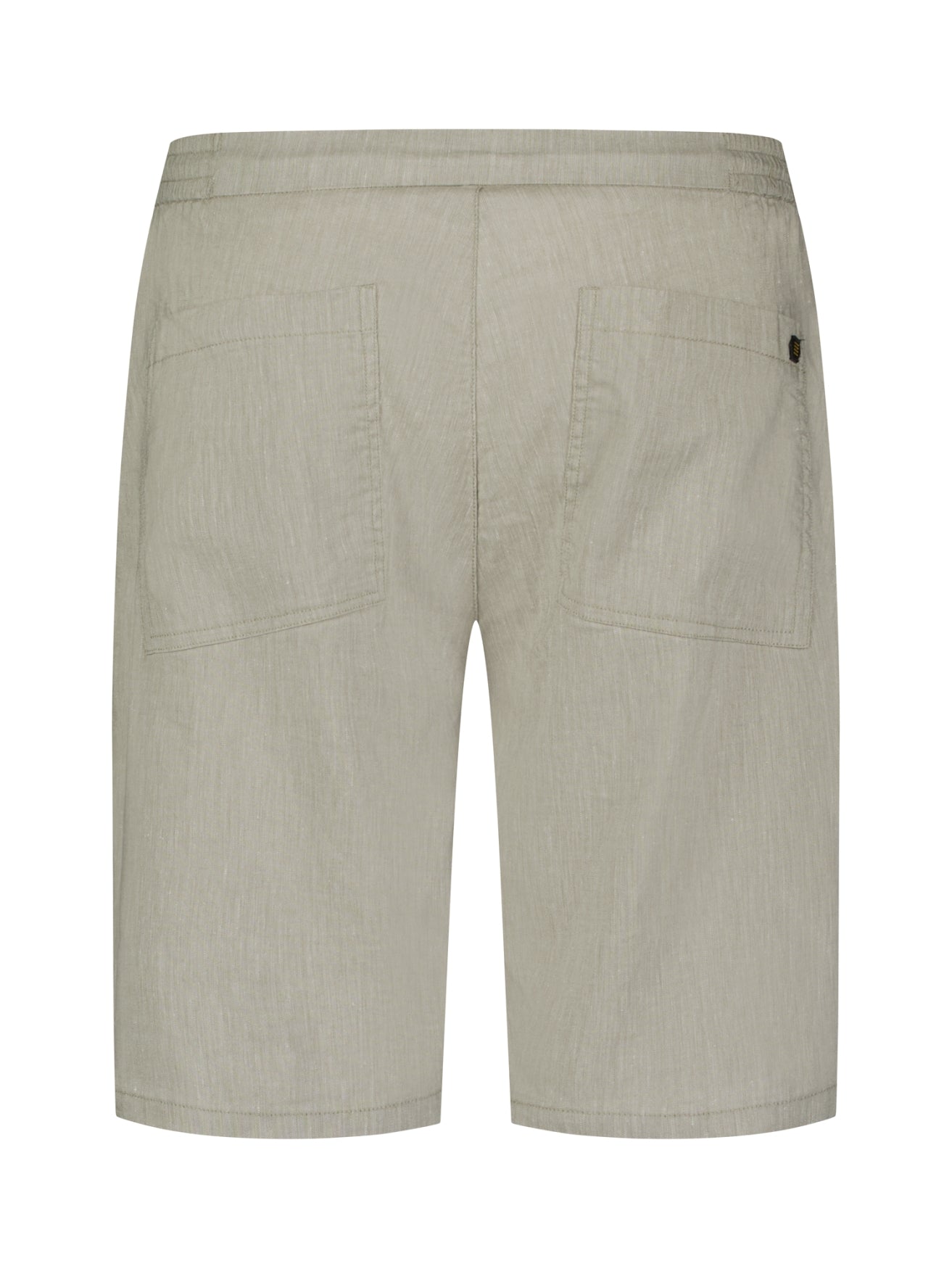 Chinoshorts aus Leinen | Taupe