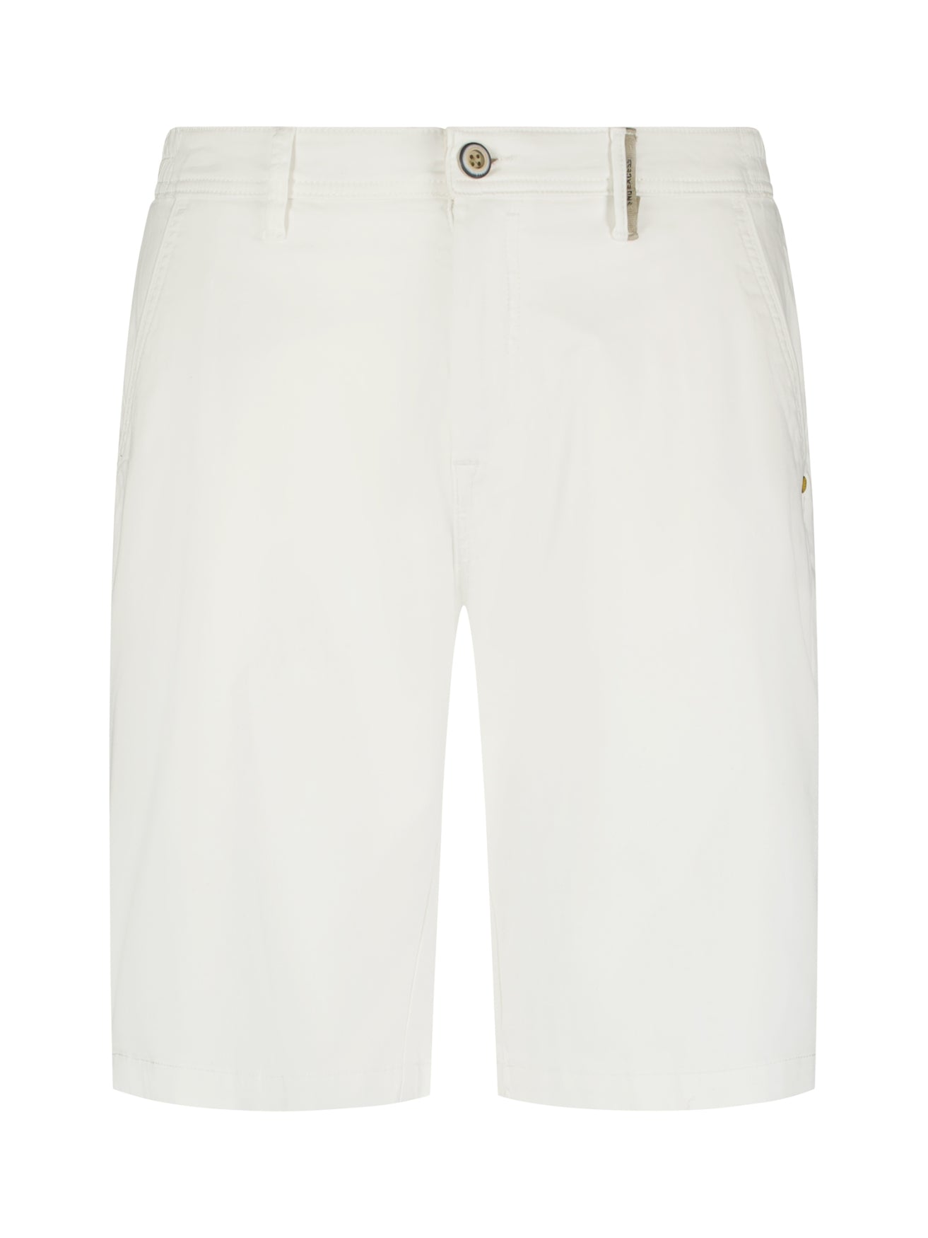 Stretch-Chinoshorts | White