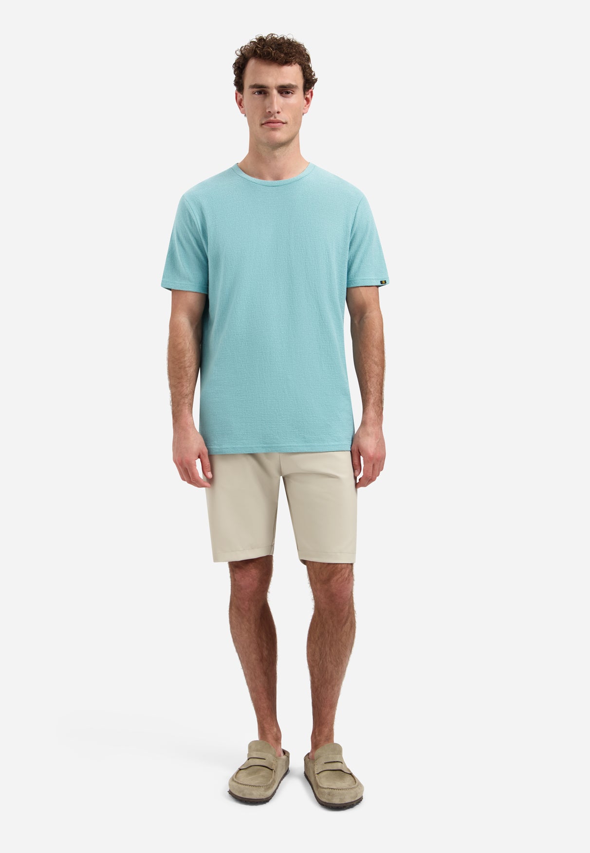 Short-sleeve crewneck T-shirt | Seablue