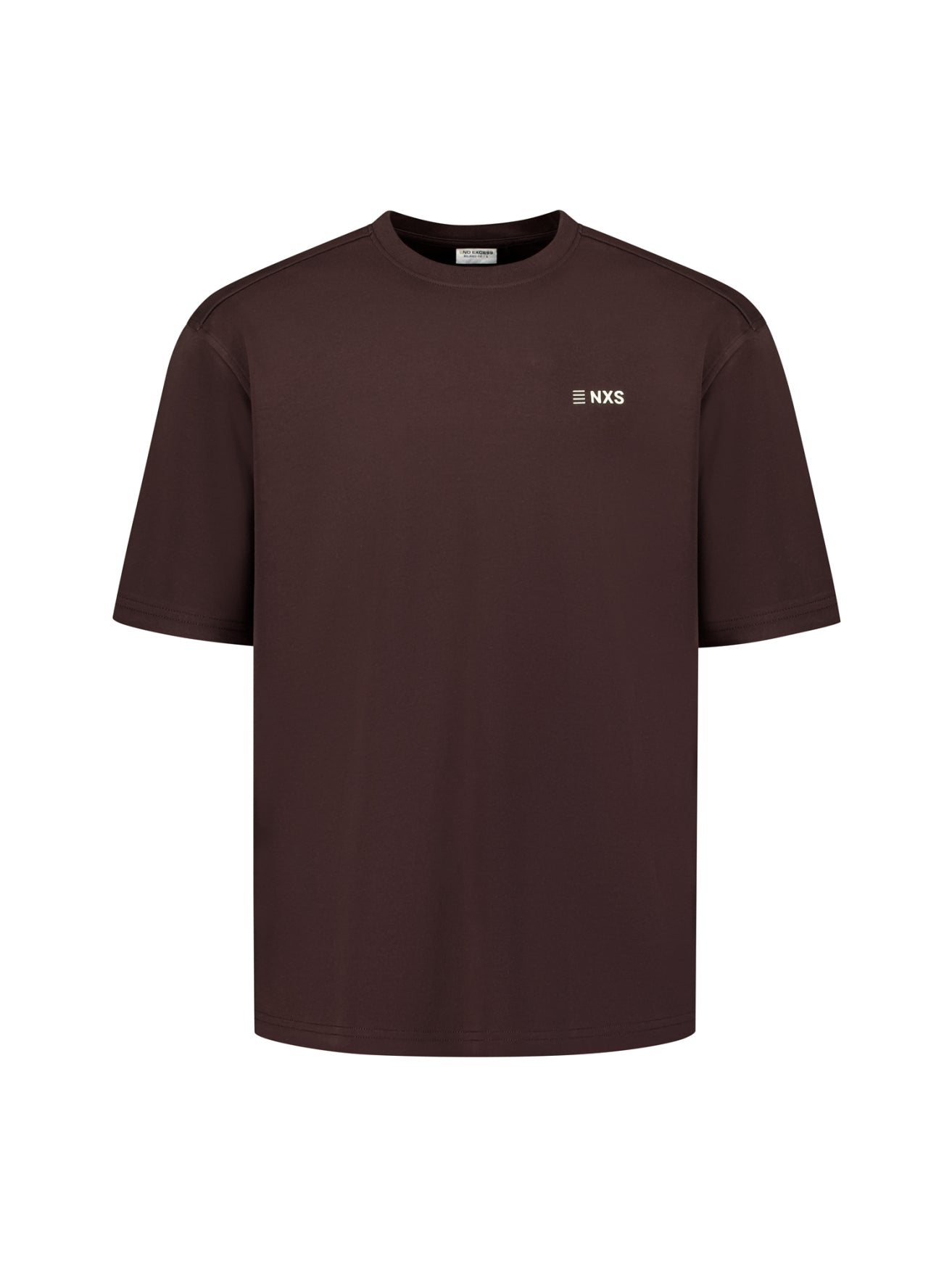 Gestreiftes T-Shirt mit Rundhalsausschnitt und kurzen Ärmeln | White