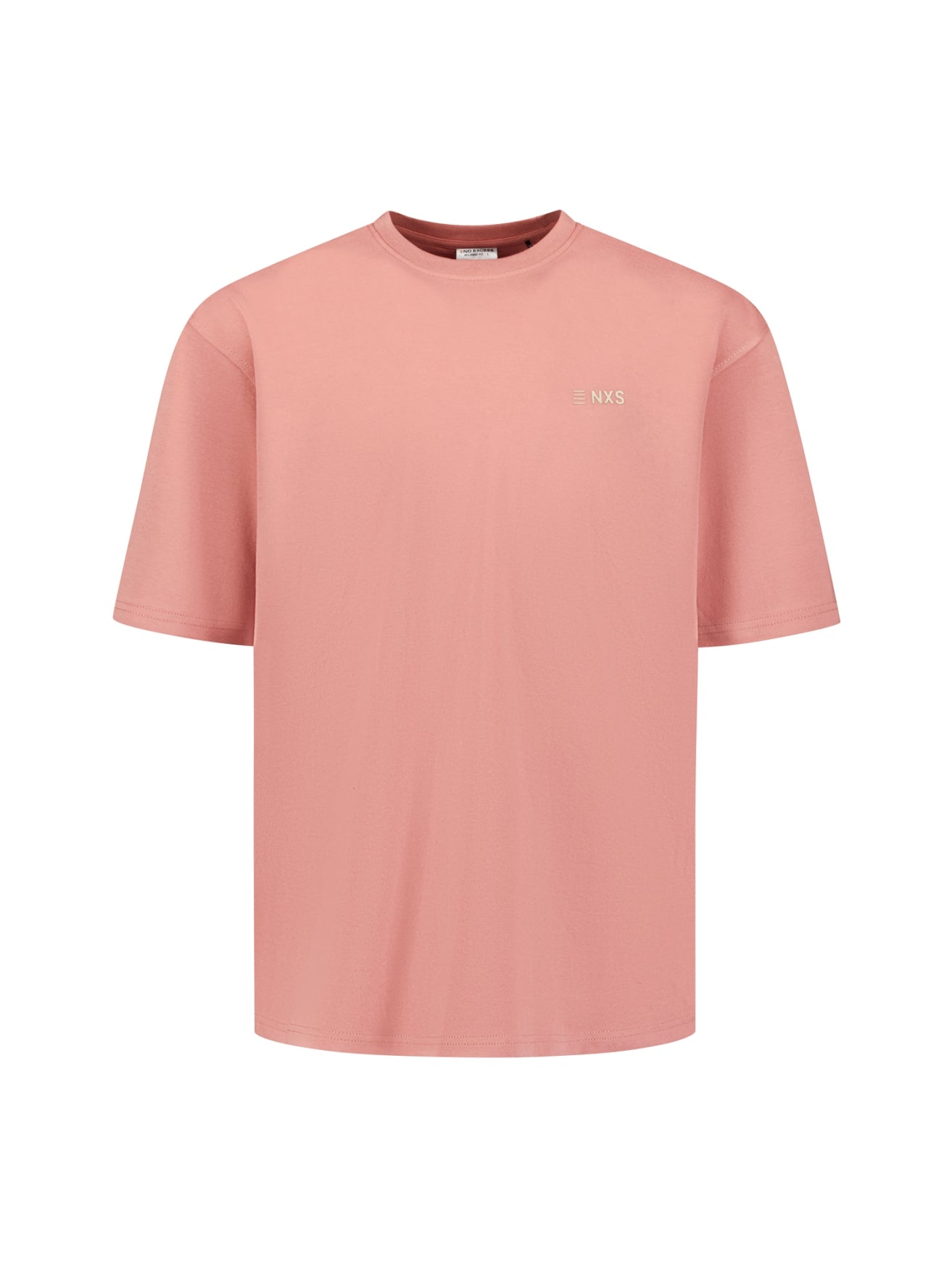 Gestreiftes T-Shirt mit Rundhalsausschnitt und kurzen Ärmeln | White