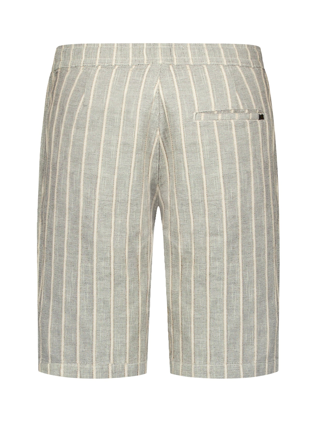 Gestreifte Cargoshorts mit Kordelzug | Sand