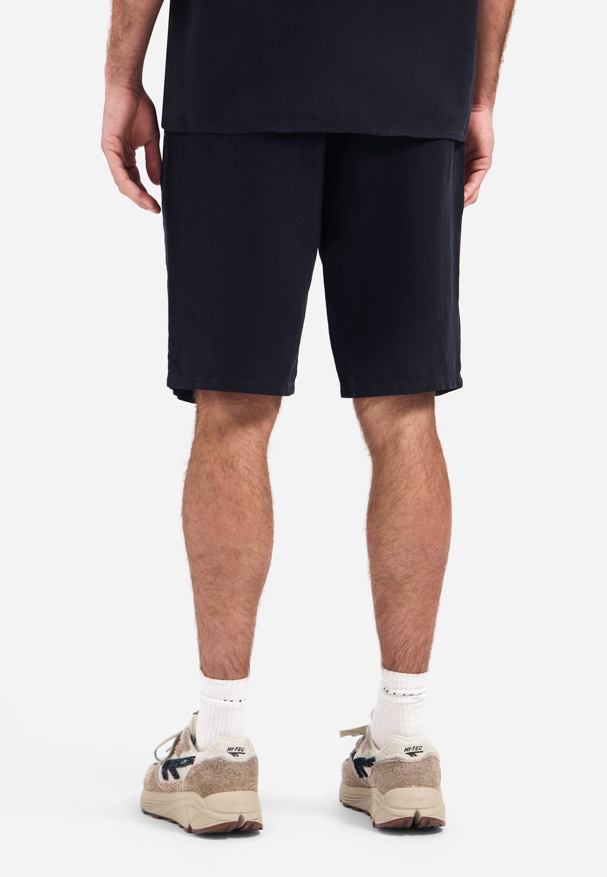 Chino shorts with drawstring | Night