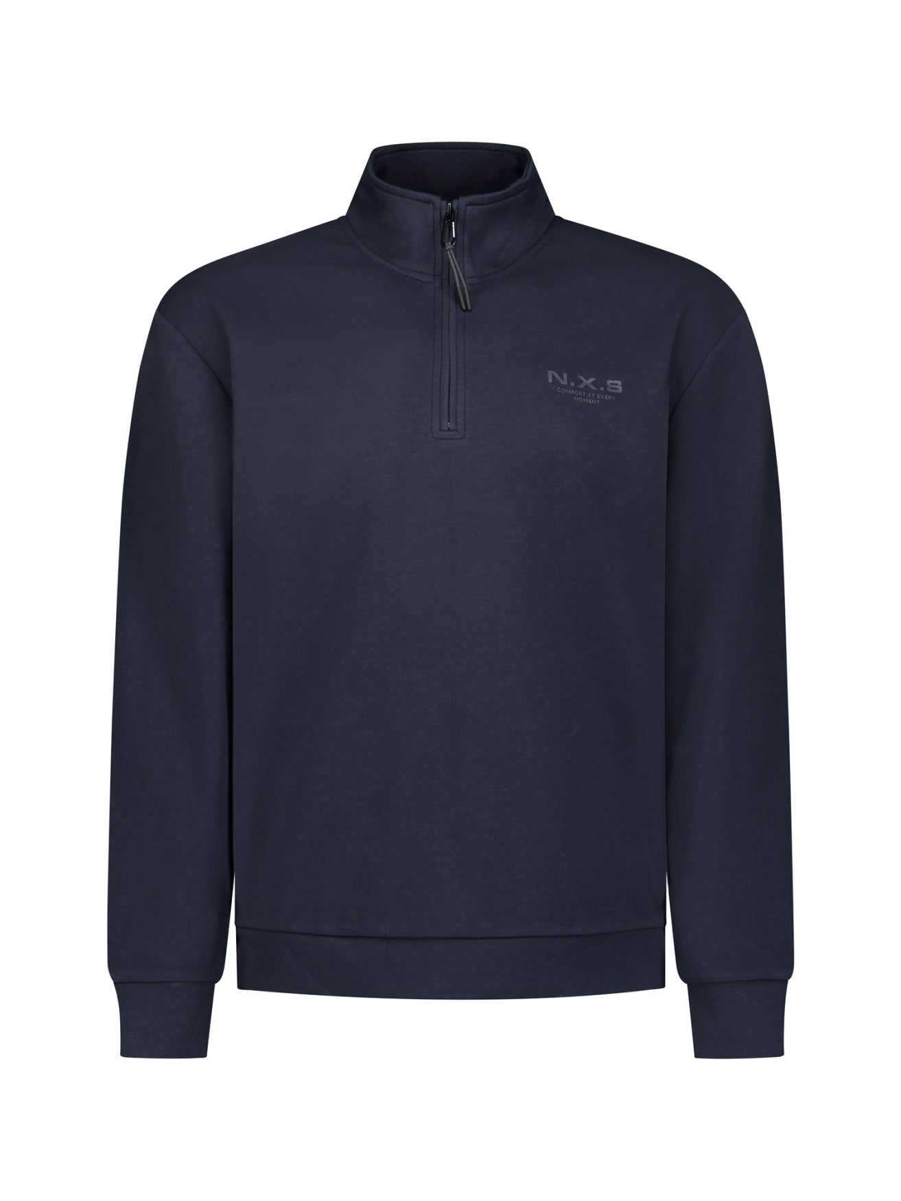 Sweatshirt mit Half-Zip | Dark Night
