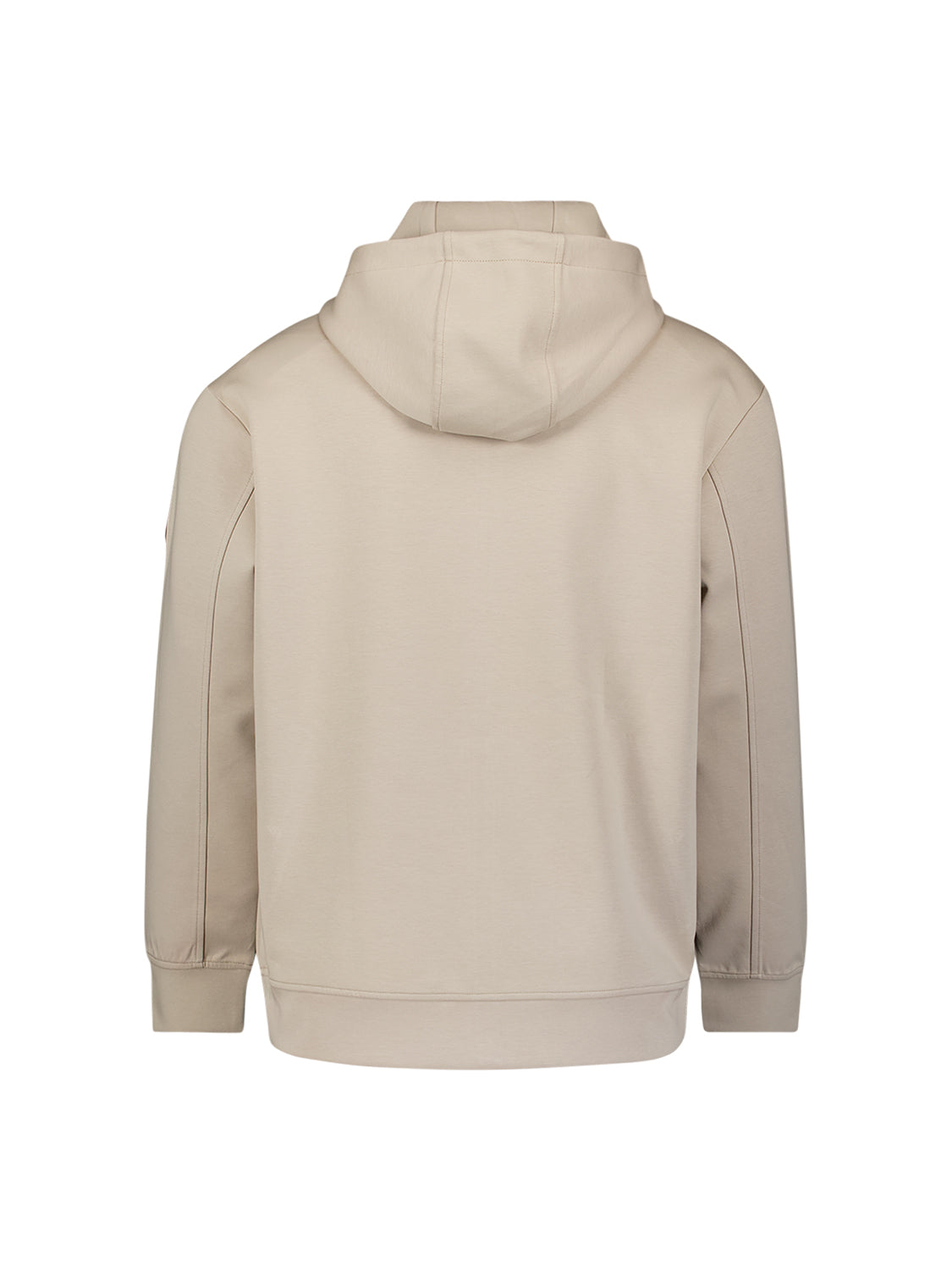 Kapuzen-Sweatjacke mit Reißverschluss | Cement
