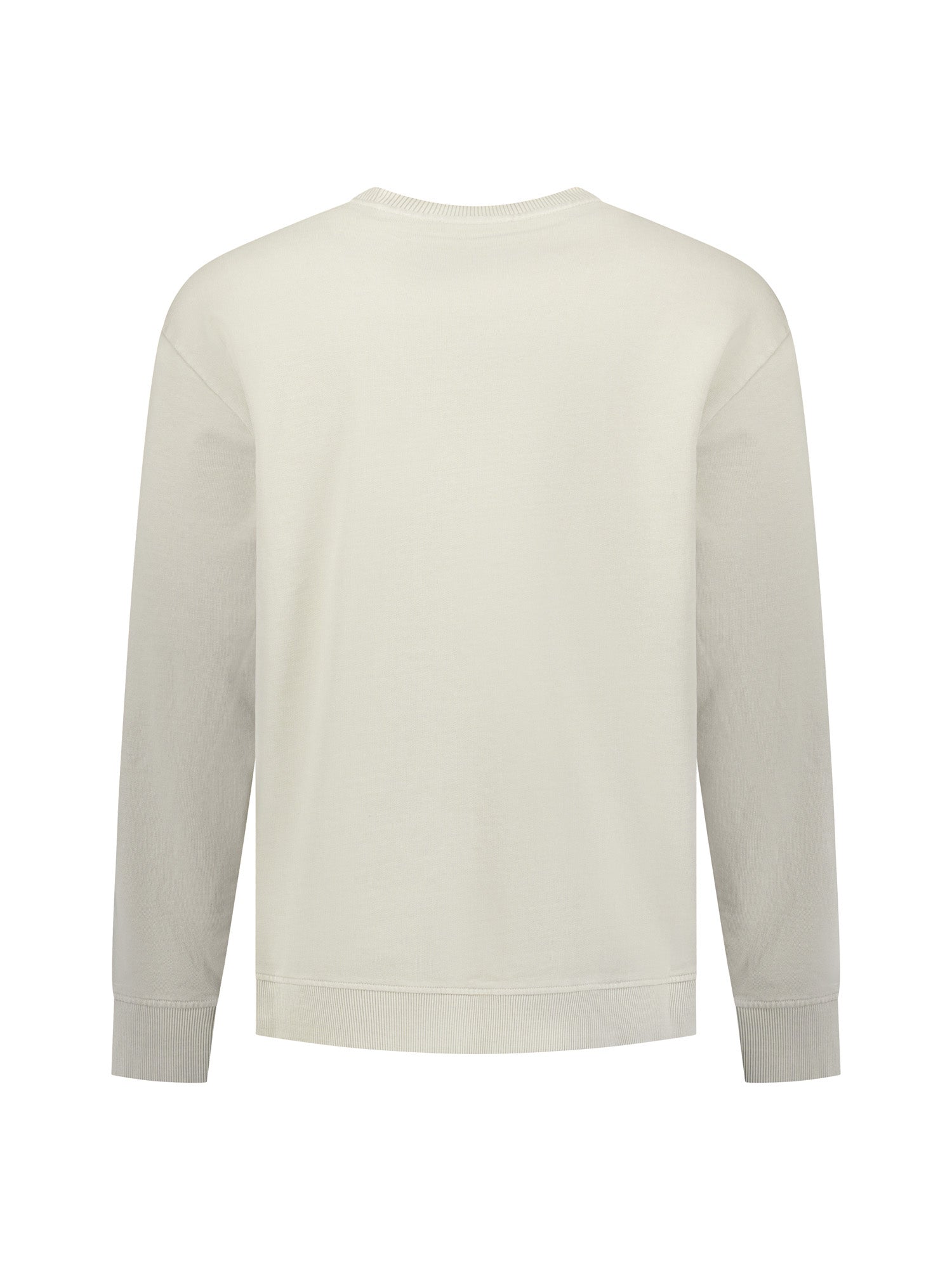 Sweatshirt mit Rundhalsausschnitt | Cement