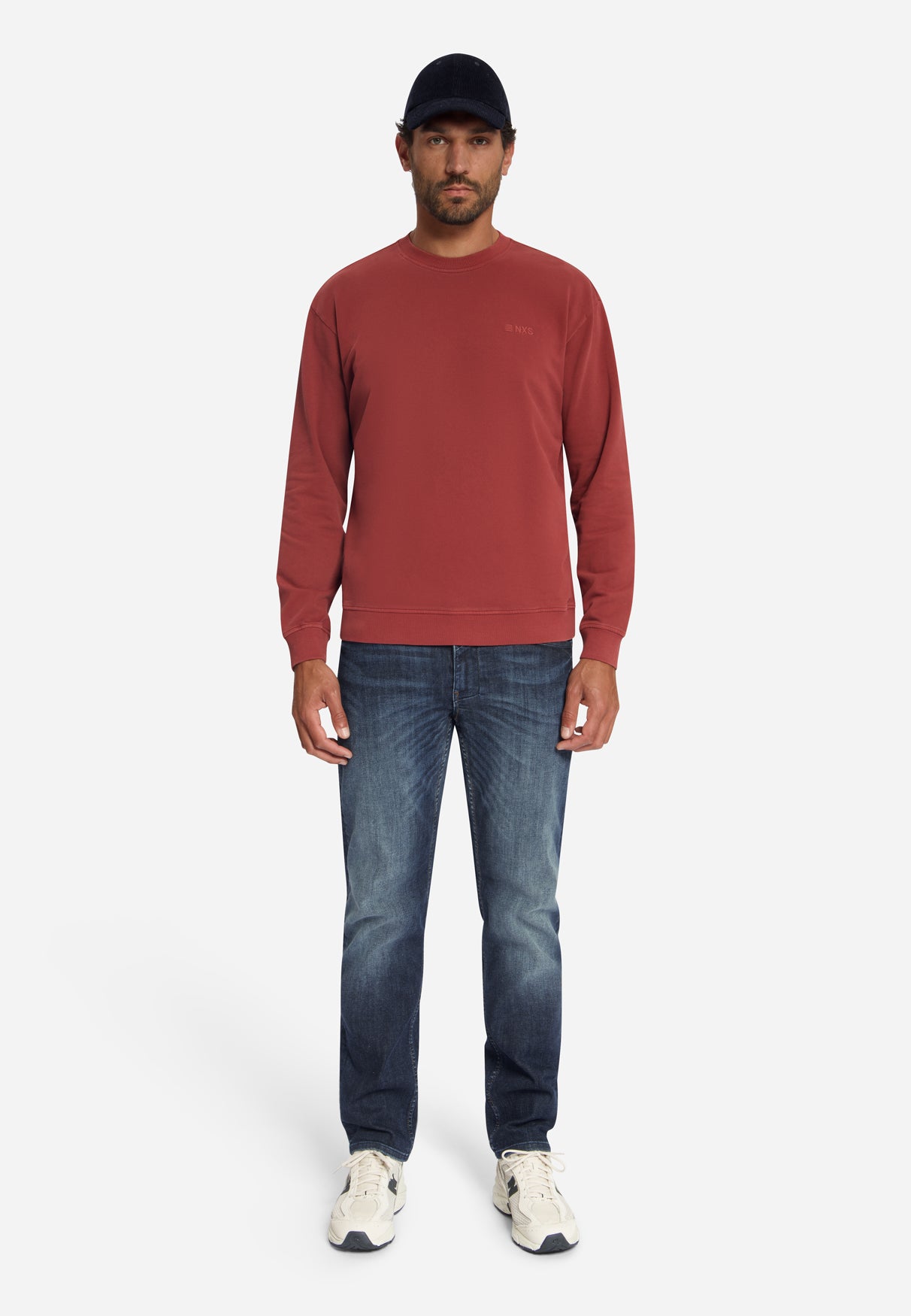 Sweatshirt mit Rundhalsausschnitt | Cayenne
