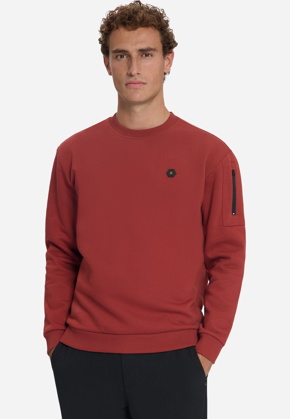 Crew Neck Sweater | Cayenne