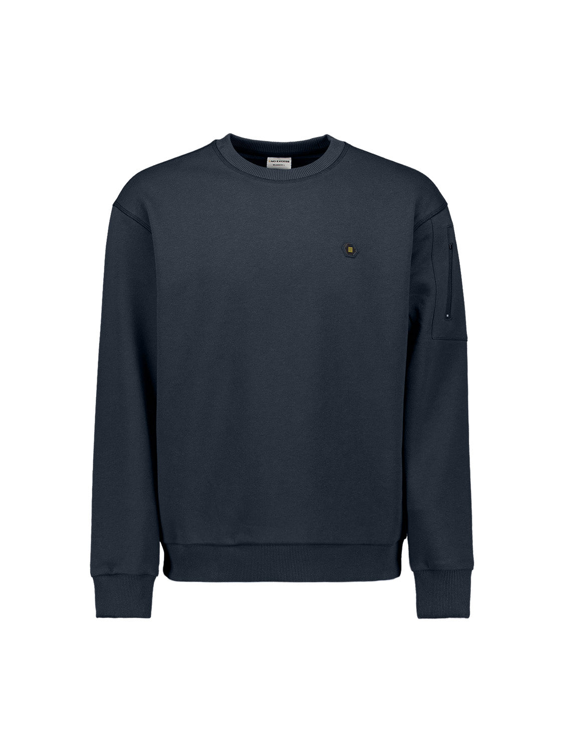 Sweatshirt mit Rundhalsausschnitt | Dark Night