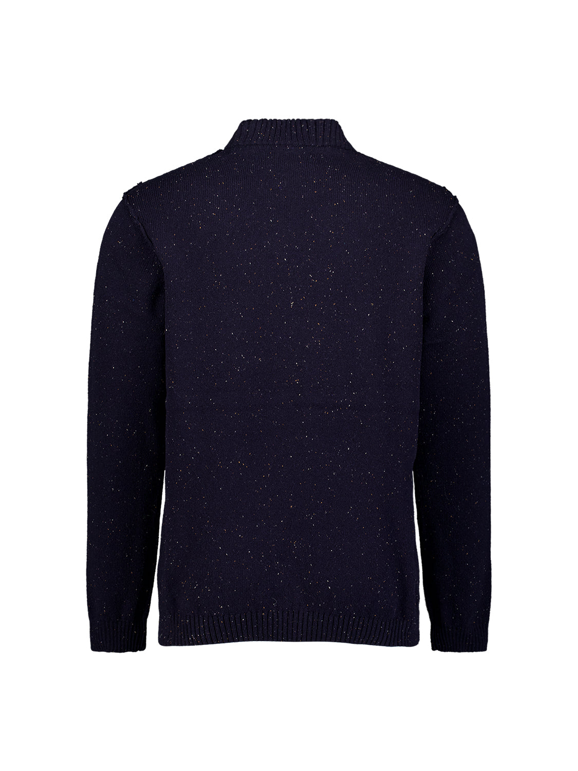 Tweed Knit Jumper | Dark Night