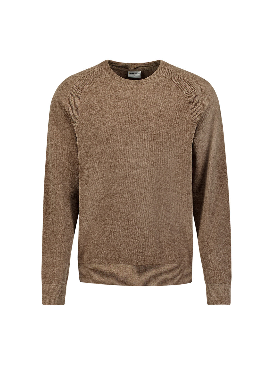Chenille Strickpullover | Light Brown
