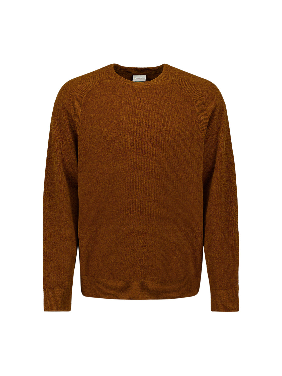 Chenille Strickpullover | Caramel