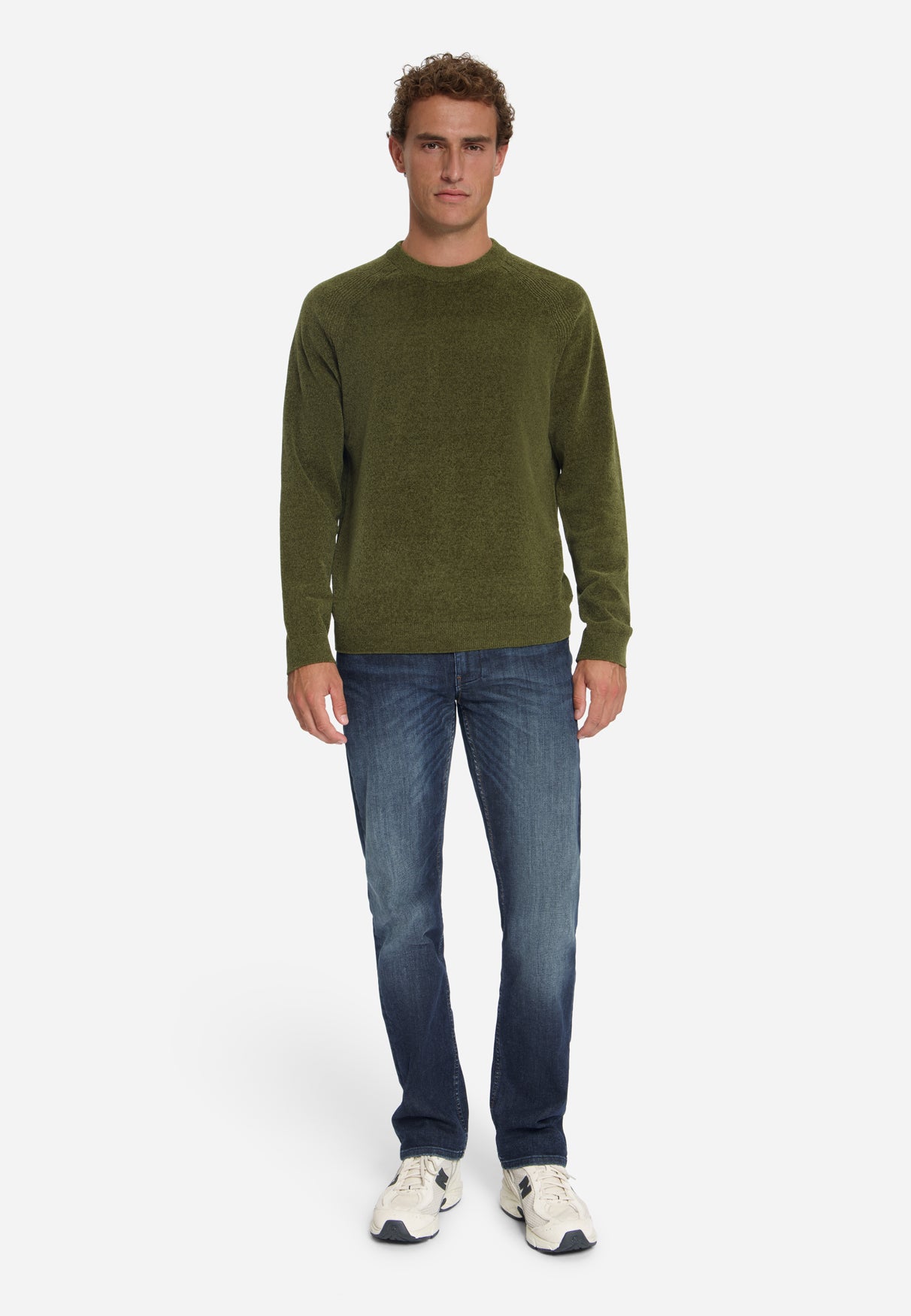 Chenille Jumper | Moss