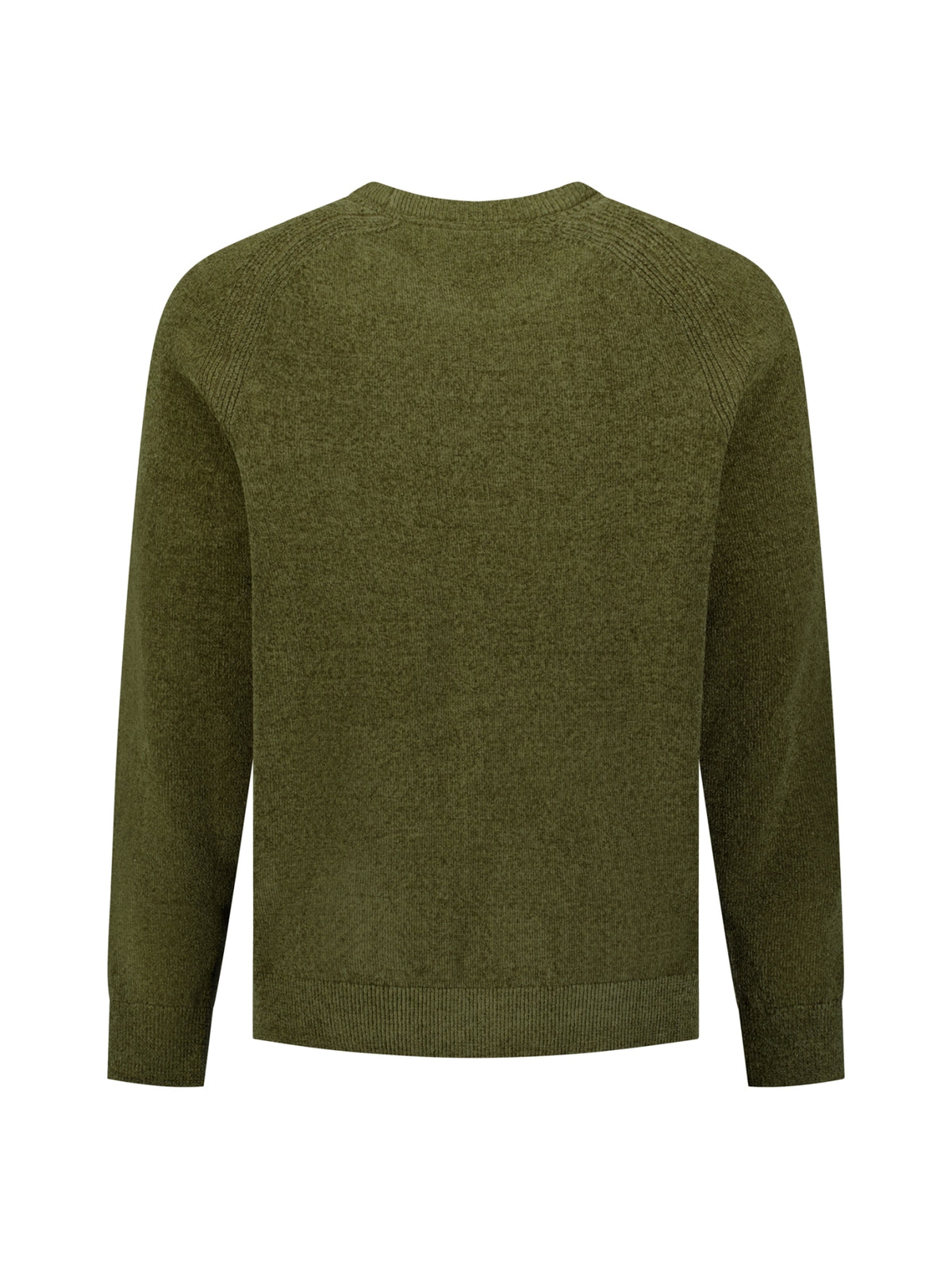 Chenille Strickpullover | Moss