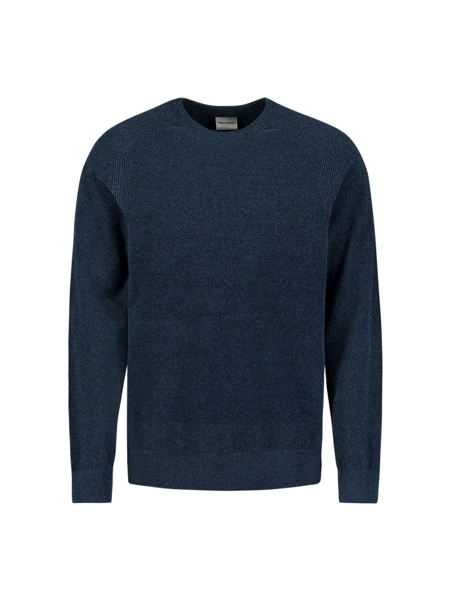 Chenille Strickpullover | Dark Night