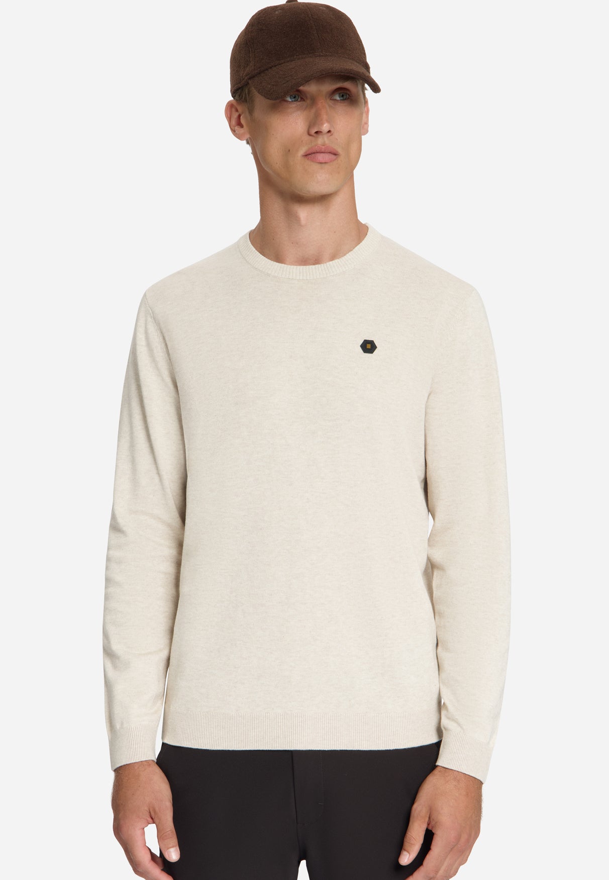 Melange Jumper | Stone