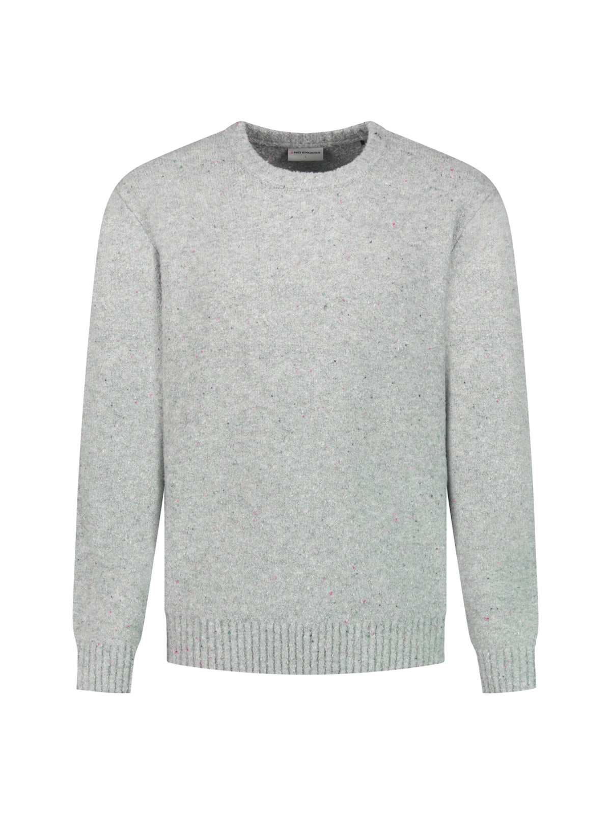 Tweed Look Jumper | Grey Melange