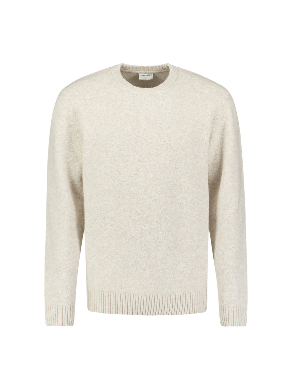 Leichter melierter Pullover | Stone