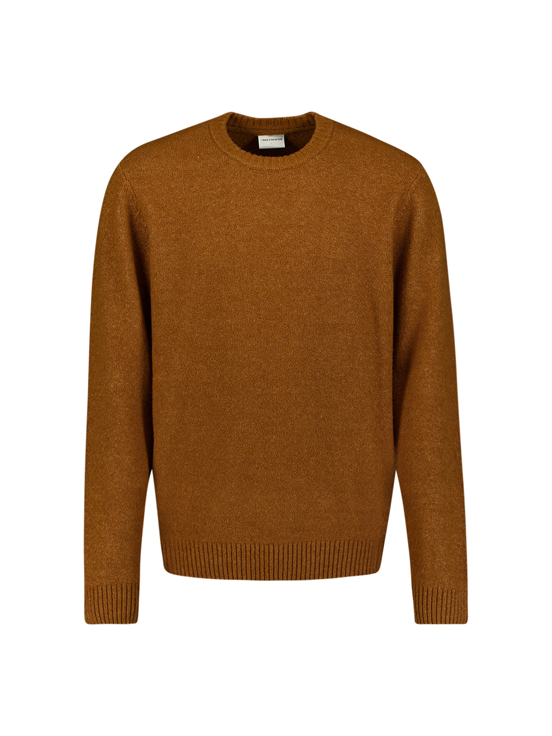 Lightweight Melange Jumper | Caramel