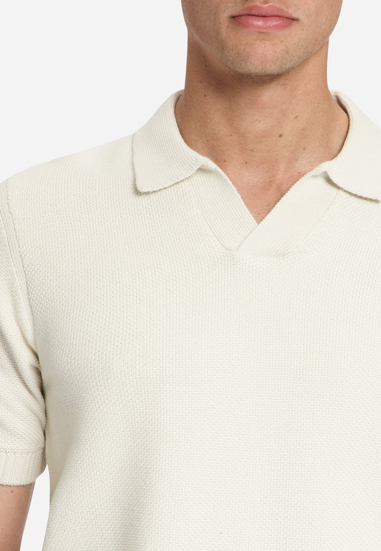 V-Neck Polo Jumper | Kit