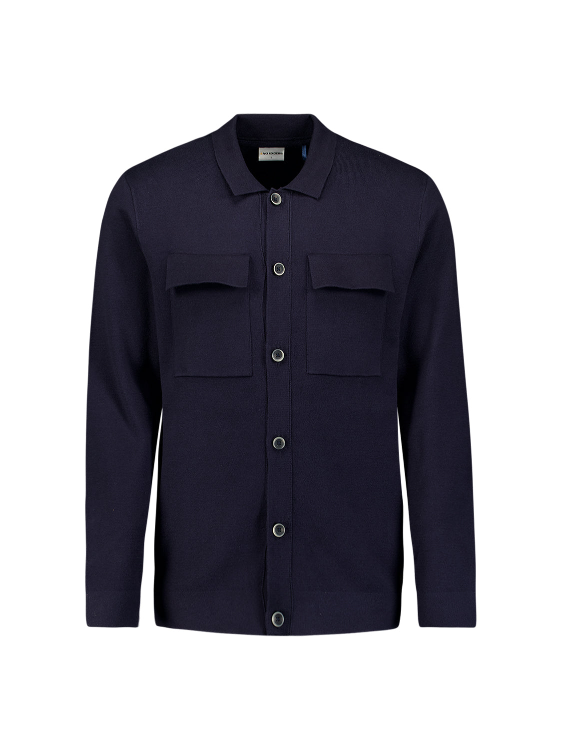 Cardigan Full Button Heavy Knit | Dark Night