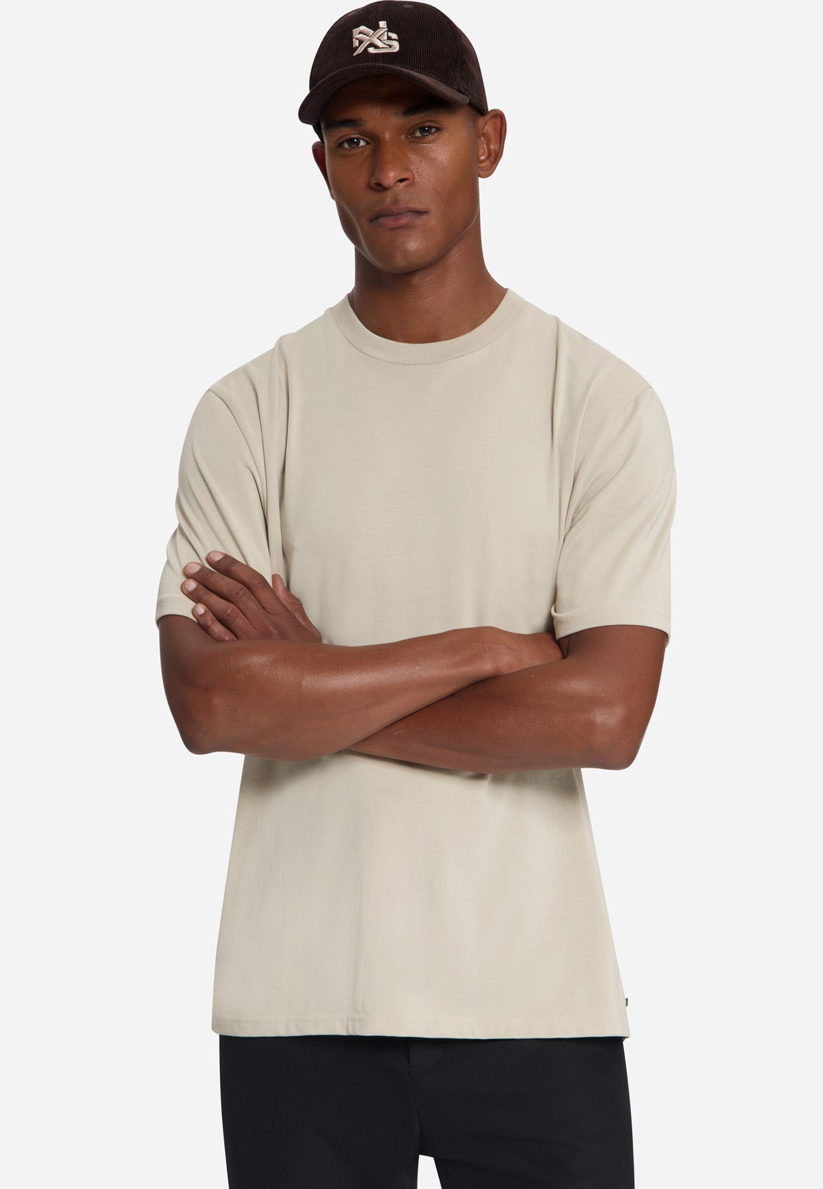 Stretch T-Shirt | Cement