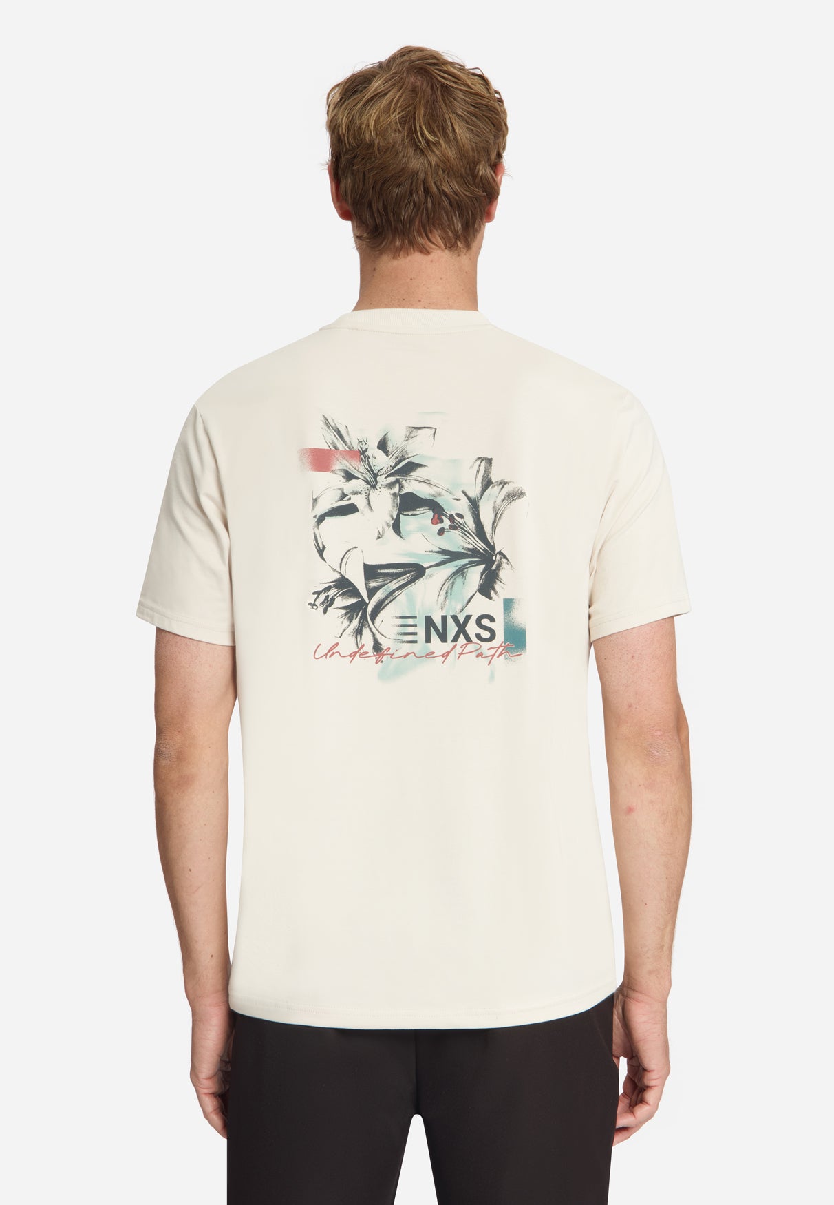 T-Shirt Mit Rückenprint | Stone