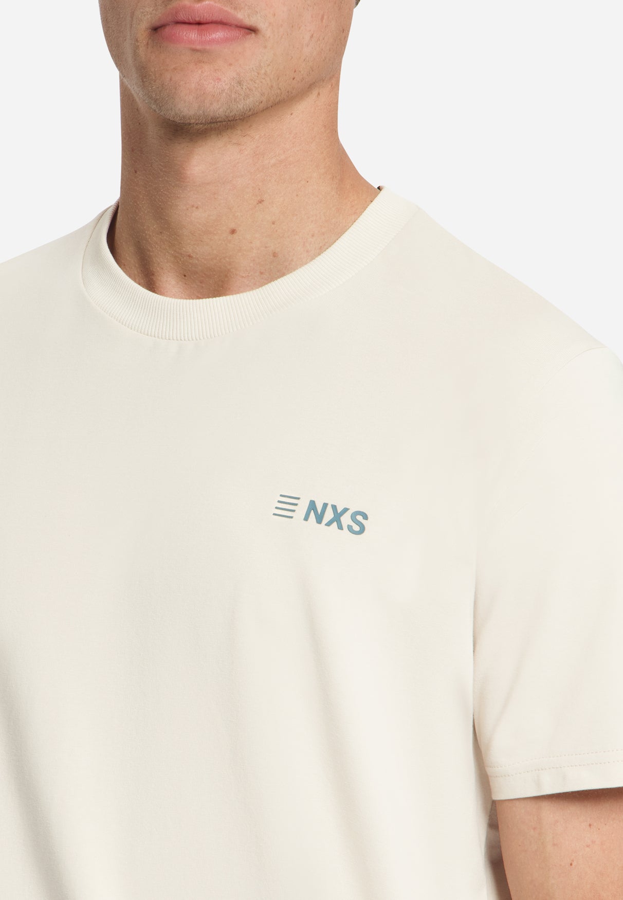 T-Shirt Mit Rückenprint | Stone