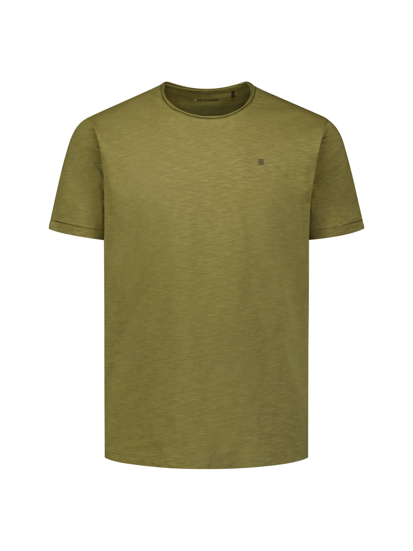 Slub T-Shirt aus Baumwolle | Moss
