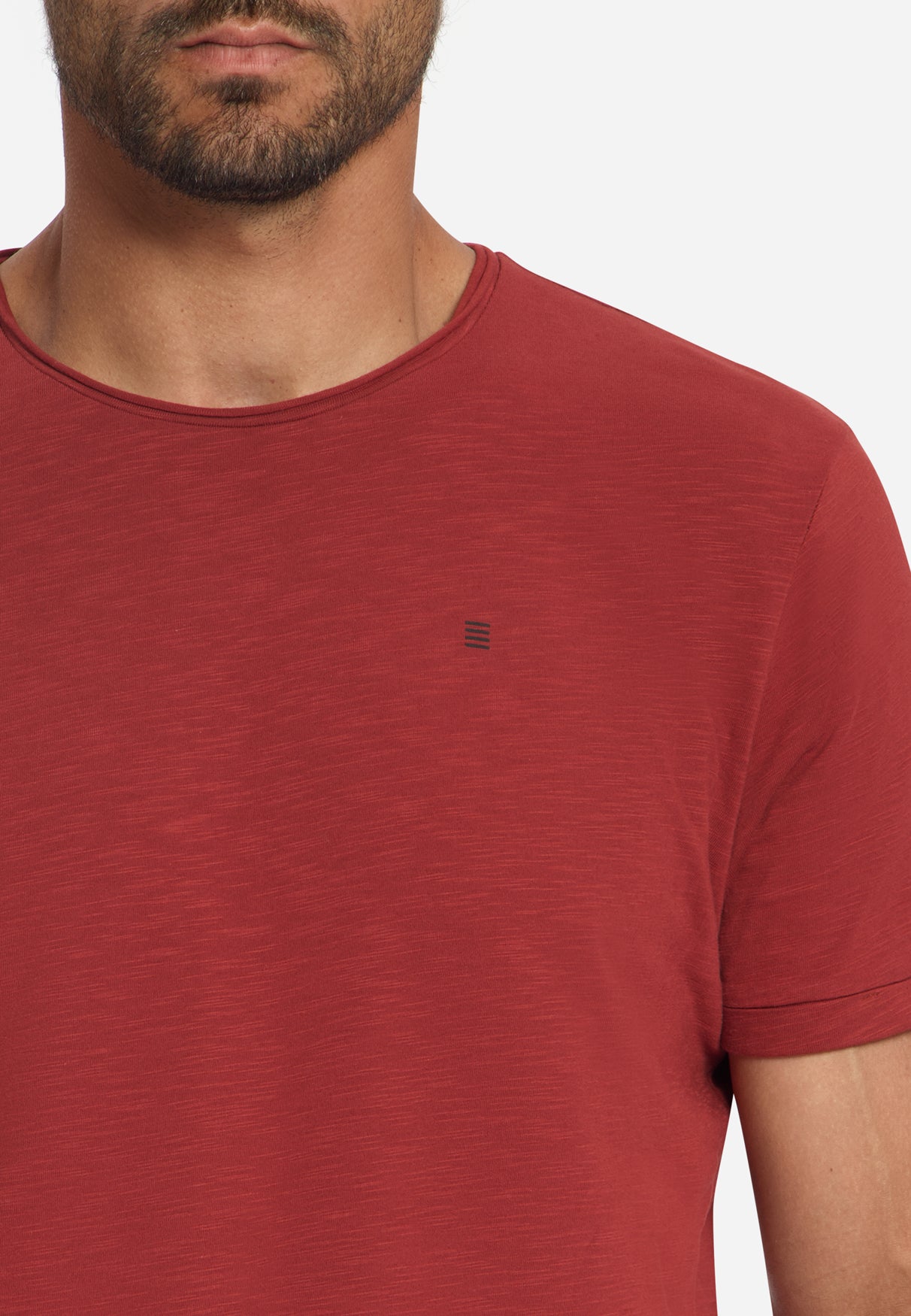 Cotton Slub T-Shirt | Cayenne