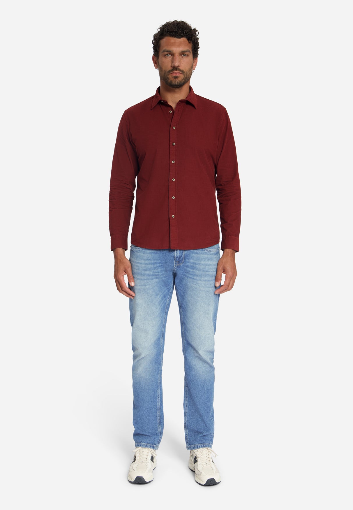 Shirt Fine Corduroy | Cayenne
