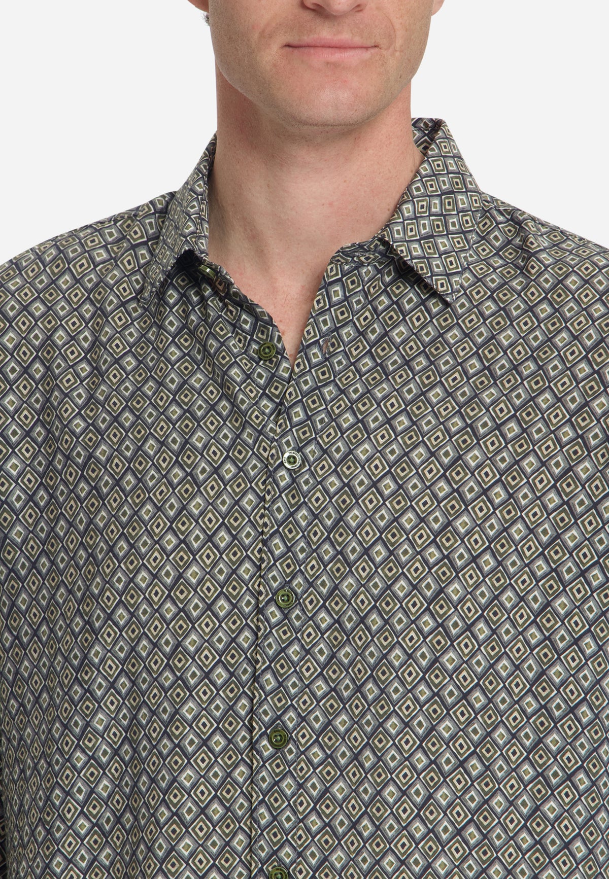Allover Print Shirt | Moss